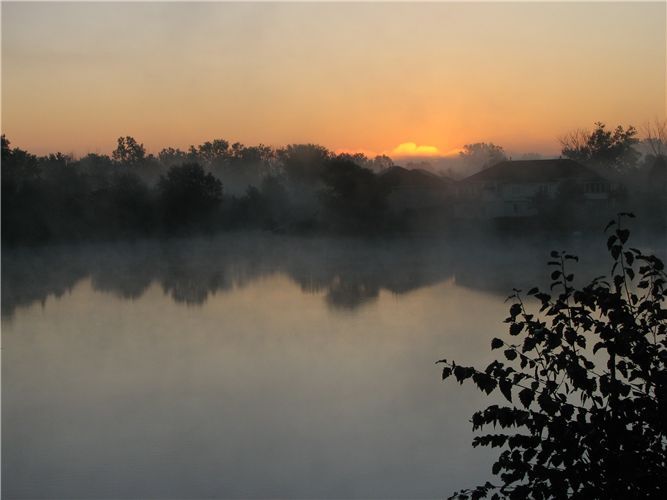 Misty Sunrise